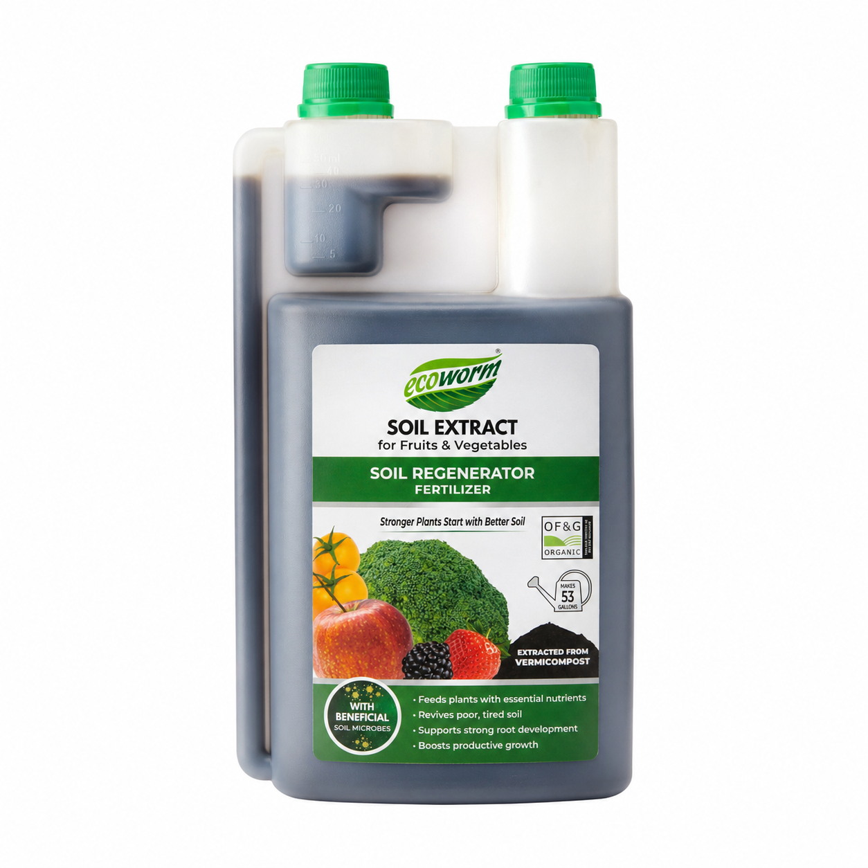 Soil Extract For Fruits & Vegetables 35 fl oz (makes 53 gallons)